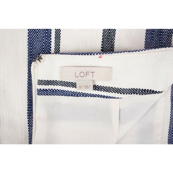 Loft by Ann Taylor Womens Fringe Faux Wrap Skirt - Picture 8 of 9